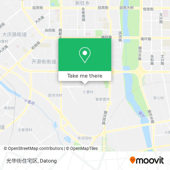 光华街住宅区 map