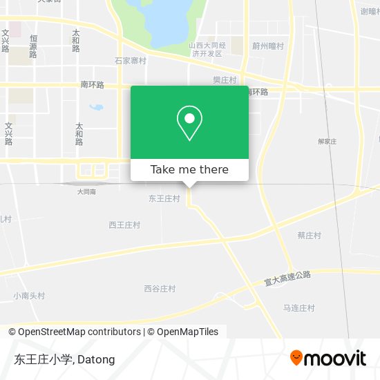 东王庄小学 map