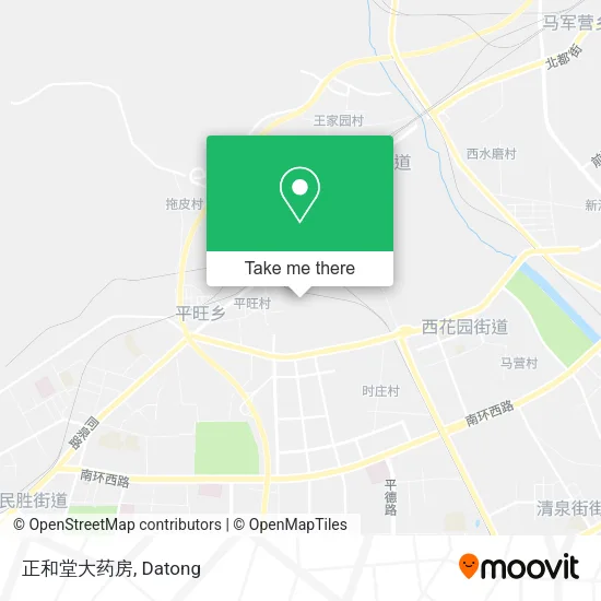 正和堂大药房 map