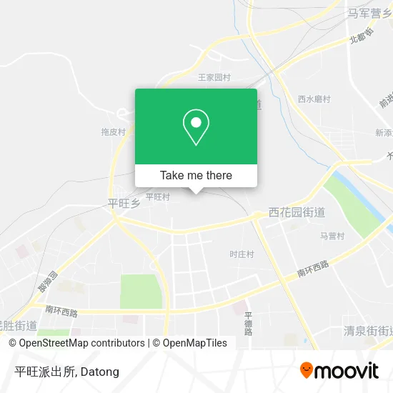 平旺派出所 map