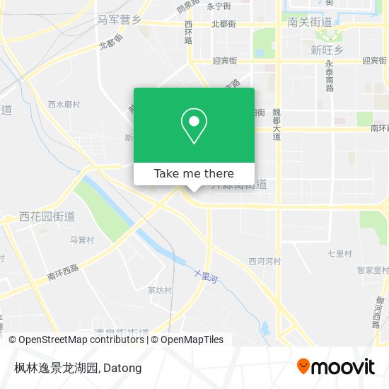 枫林逸景龙湖园 map