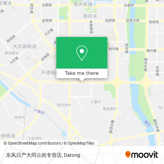 东风日产大同云岗专营店 map