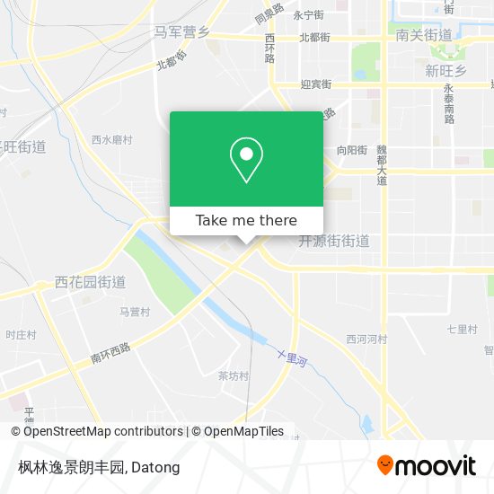 枫林逸景朗丰园 map