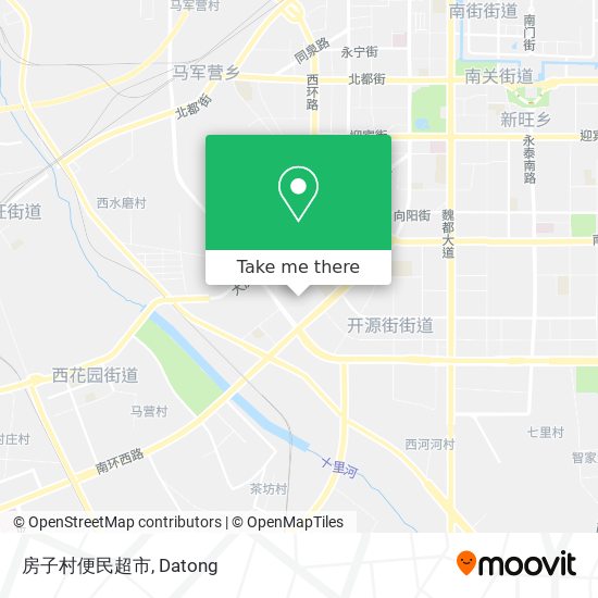 房子村便民超市 map