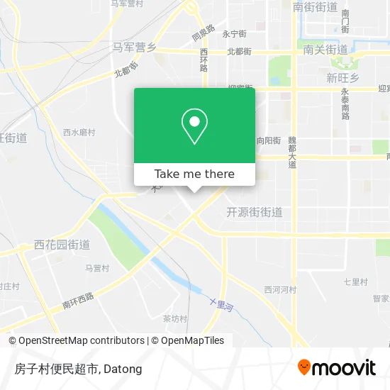 房子村便民超市 map