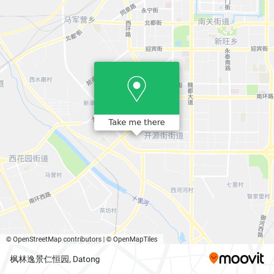 枫林逸景仁恒园 map