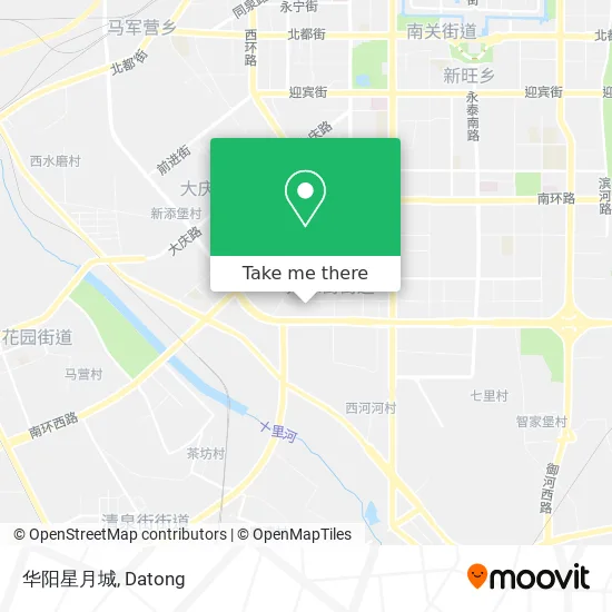 华阳星月城 map