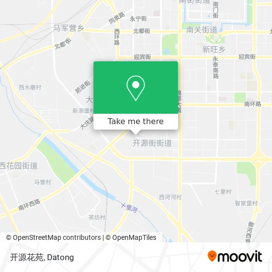 开源花苑 map