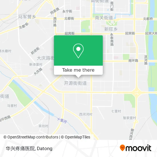 华兴疼痛医院 map