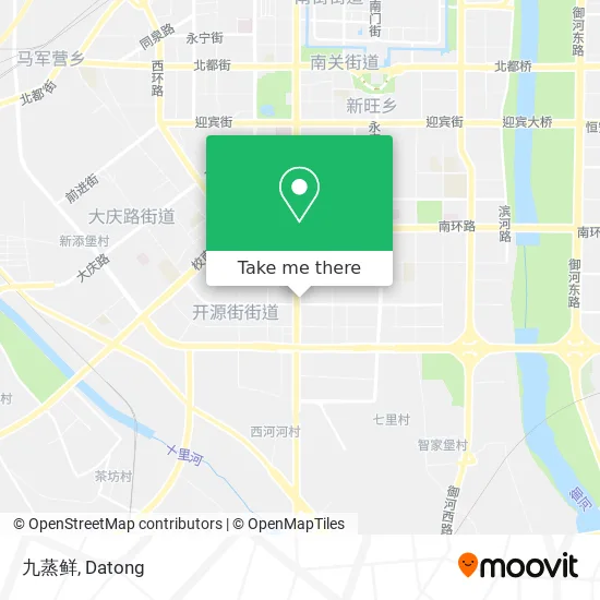 九蒸鲜 map
