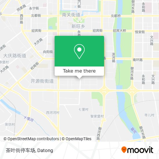 茶叶街停车场 map