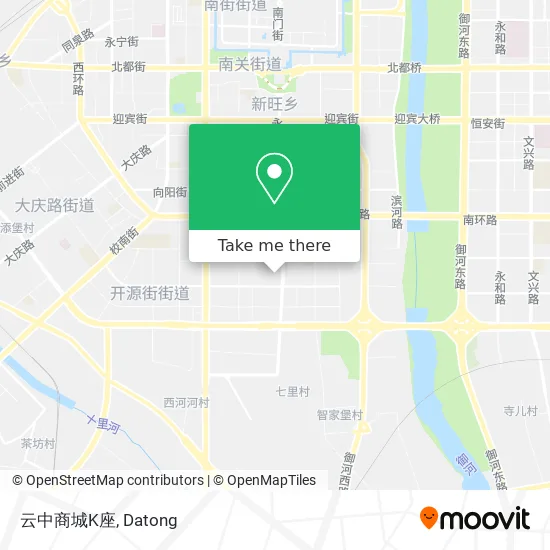 云中商城K座 map