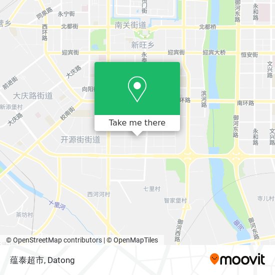 蕴泰超市 map