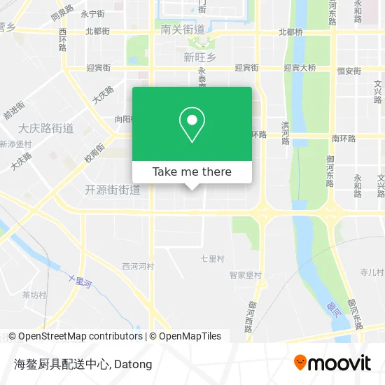 海鳌厨具配送中心 map