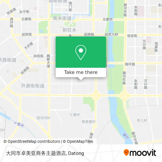 大同市卓美亚商务主题酒店 map