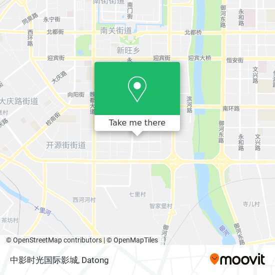 中影时光国际影城 map