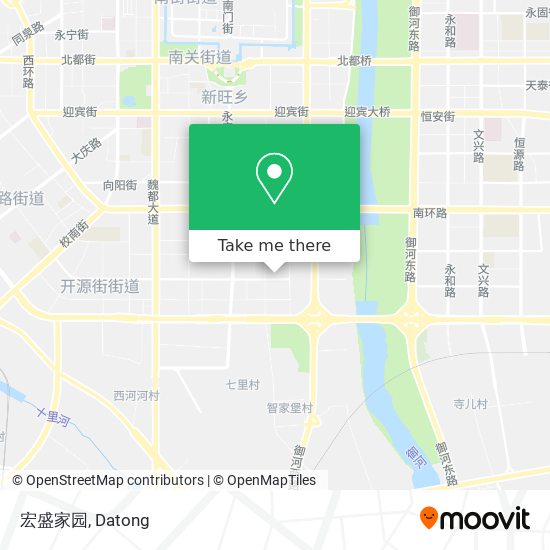宏盛家园 map
