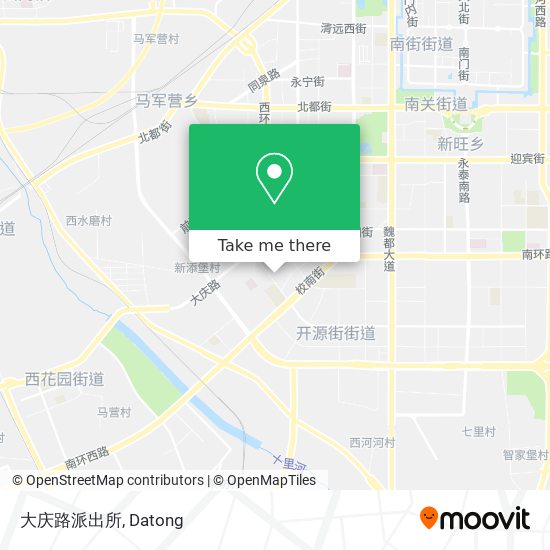 大庆路派出所 map