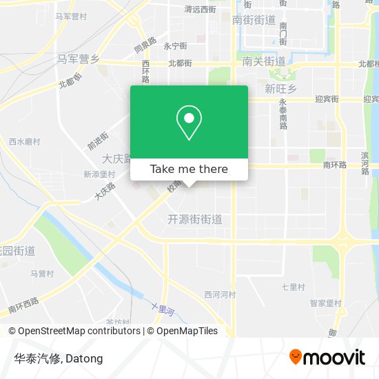 华泰汽修 map