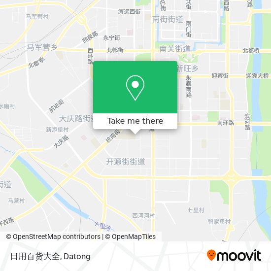 日用百货大全 map