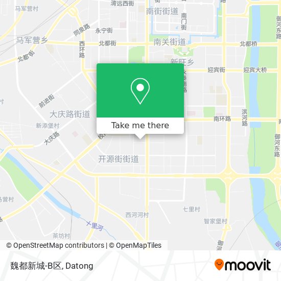 魏都新城-B区 map