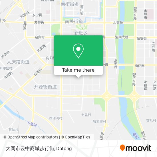 大同市云中商城步行街 map