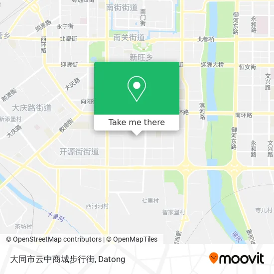 大同市云中商城步行街 map