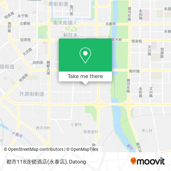 都市118连锁酒店(永泰店) map