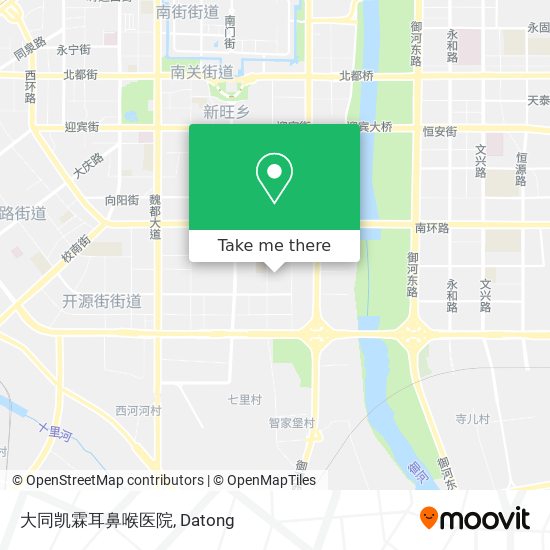 大同凯霖耳鼻喉医院 map