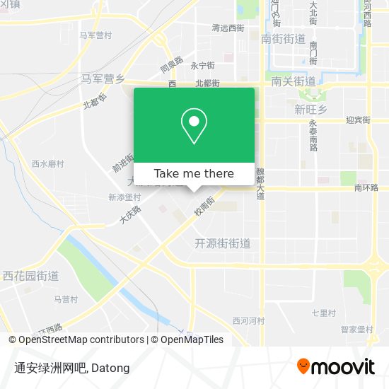 通安绿洲网吧 map