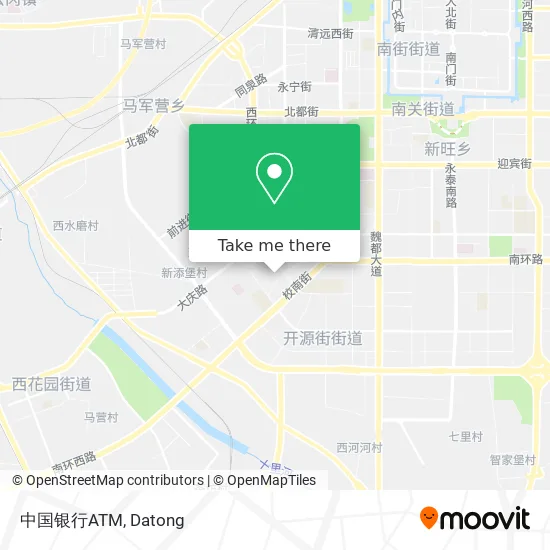 中国银行ATM map