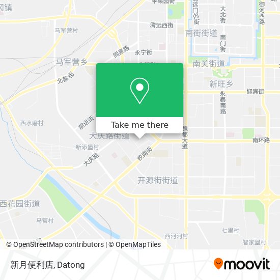 新月便利店 map