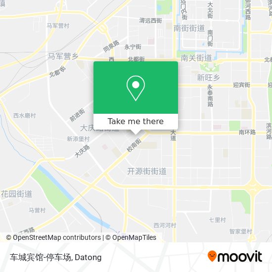 车城宾馆-停车场 map