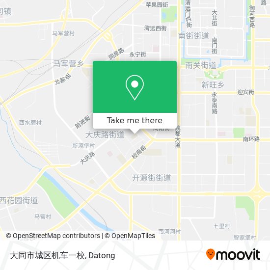 大同市城区机车一校 map