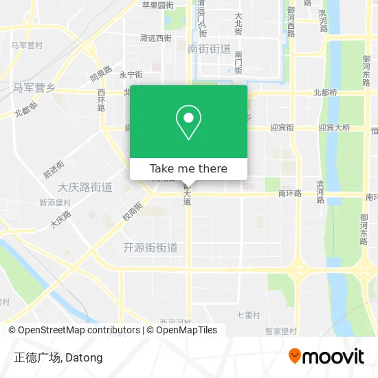 正德广场 map