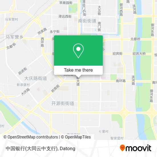 中国银行(大同云中支行) map