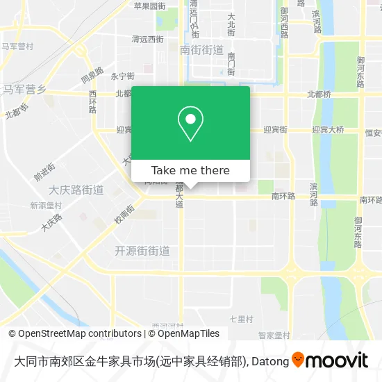 大同市南郊区金牛家具市场(远中家具经销部) map