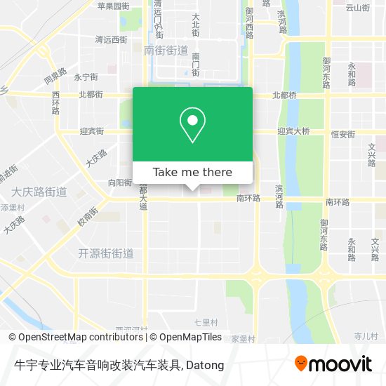牛宇专业汽车音响改装汽车装具 map