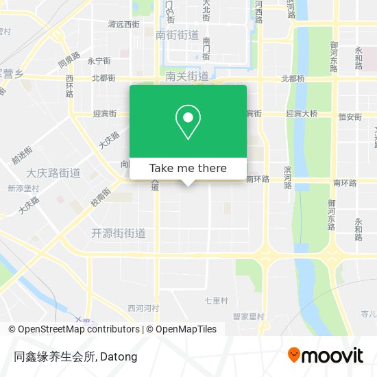 同鑫缘养生会所 map