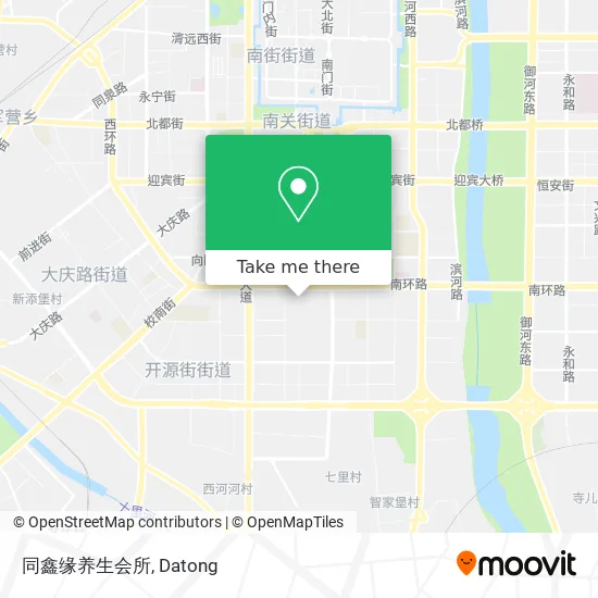 同鑫缘养生会所 map