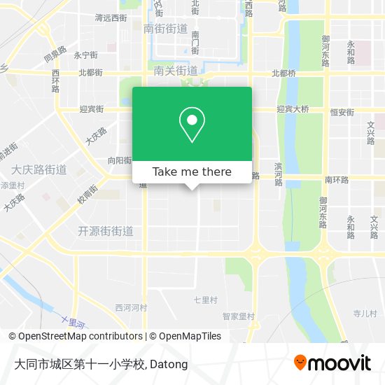 大同市城区第十一小学校 map