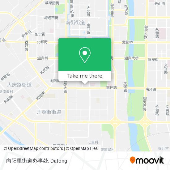 向阳里街道办事处 map