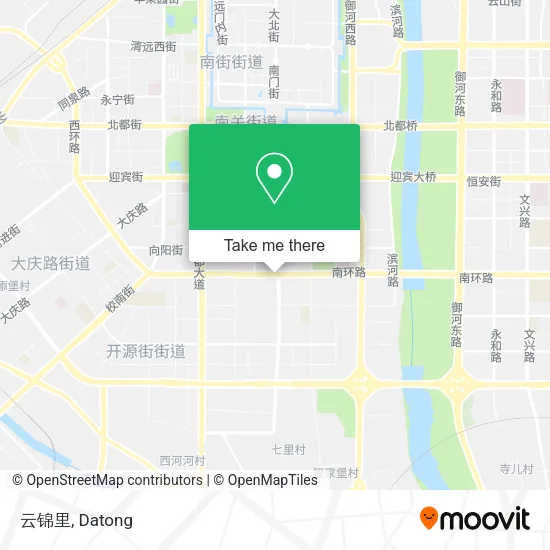 云锦里 map