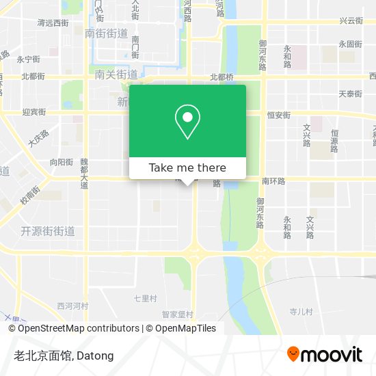老北京面馆 map