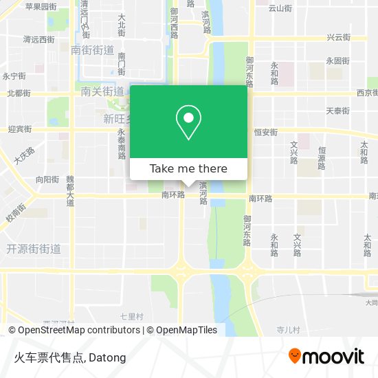 火车票代售点 map