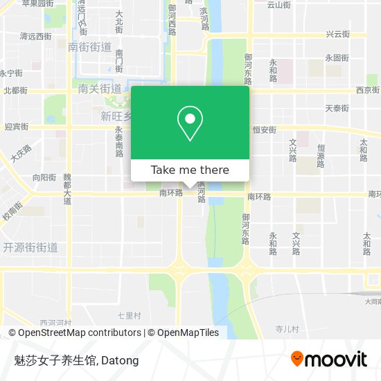魅莎女子养生馆 map