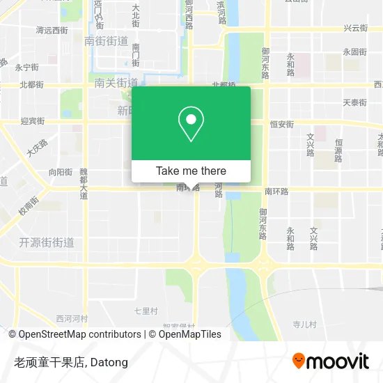 老顽童干果店 map
