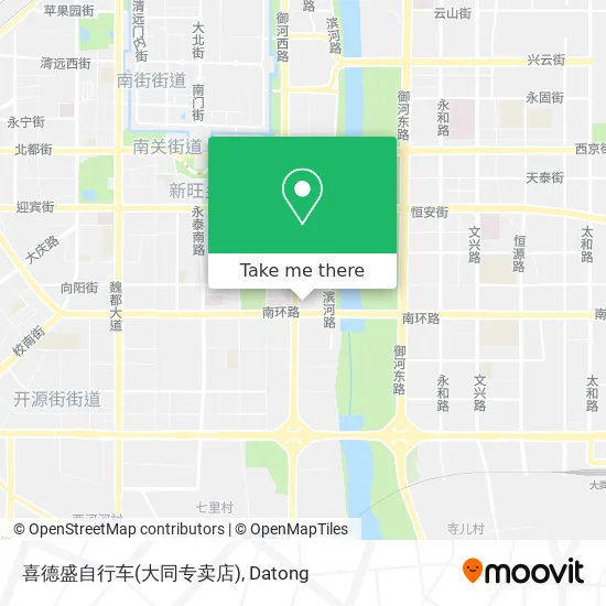 喜德盛自行车(大同专卖店) map