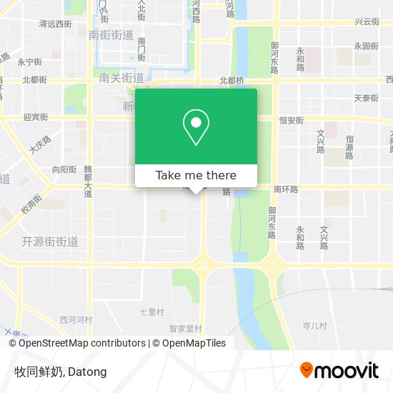 牧同鲜奶 map