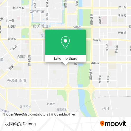 牧同鲜奶 map